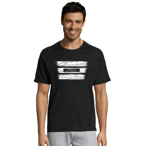 Achtung! Frisch gestrichen Männer T-Shirt