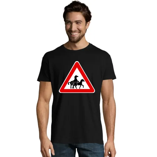 Achtung Pferdeverkehr T-Shirt