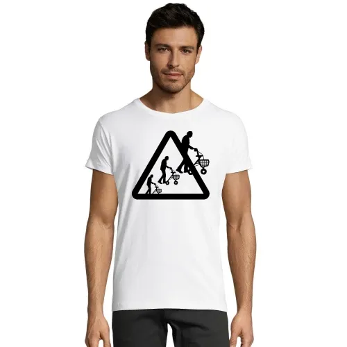 Achtung Rollatoren Männer T-Shirt