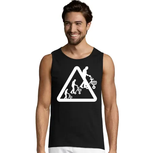 Achtung Rollatoren Männer T-Shirt