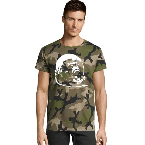 Affe im Raumanzug Männer T-Shirt