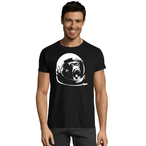 Affe im Raumanzug Männer T-Shirt