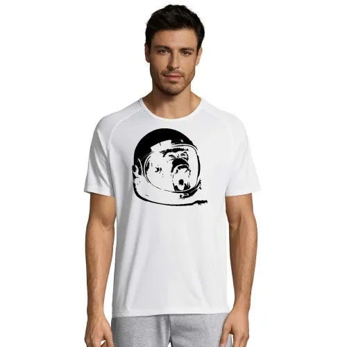 Affe im Raumanzug Männer T-Shirt