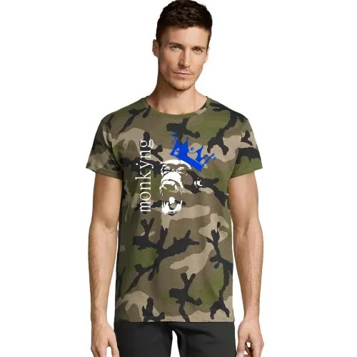 Affenkönig Monkyng Männer T-Shirt