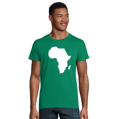 Afrika der schwarze Kontinent Männer T-Shirt