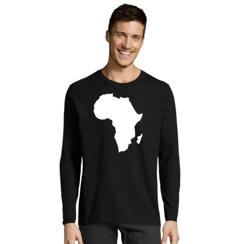 Afrika der schwarze Kontinent Männer T-Shirt
