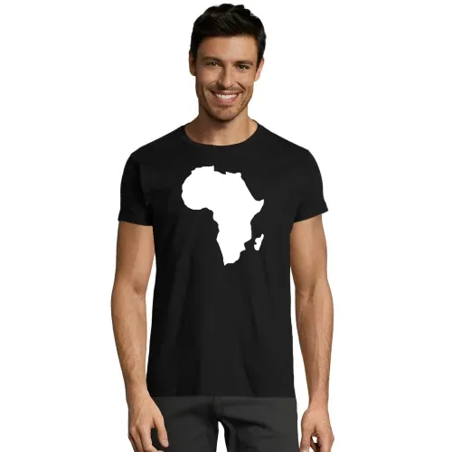 Afrika der schwarze Kontinent Männer T-Shirt