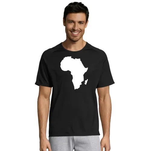 Afrika der schwarze Kontinent Männer T-Shirt