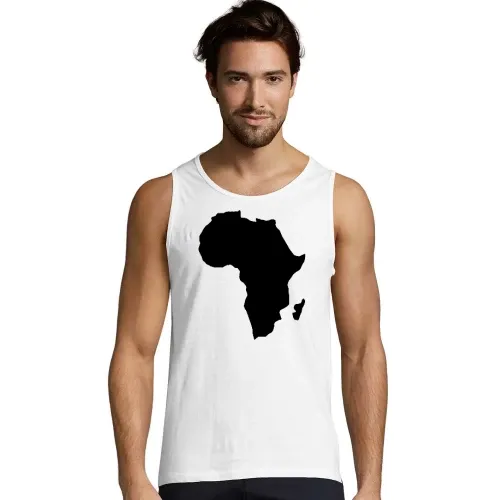 Afrika der schwarze Kontinent Männer T-Shirt
