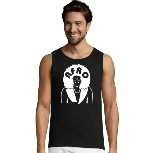 Afro Frisur Männer T-Shirt