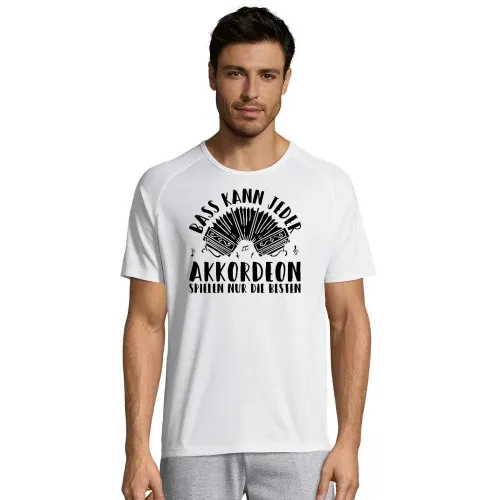 Akkordeon Die Besten Ziehharmonika Harmonika Männer T-Shirt