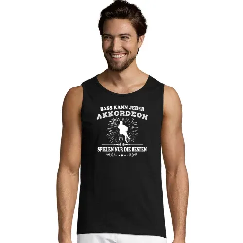 Akkordeon Spielen Nur Die Besten Harmonika Damen Männer T-Shirt