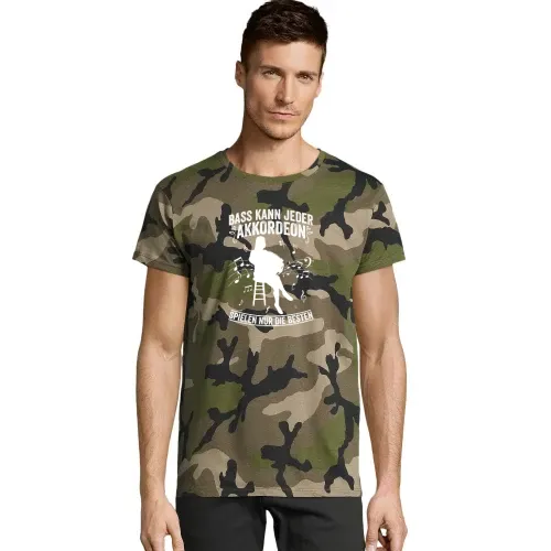 Akkordeon Ziehharmonika Spielen Die Besten Damen Männer T-Shirt