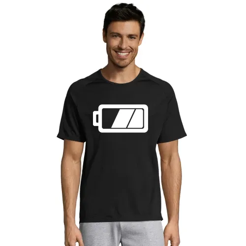 Akku Batterie Männer T-Shirt