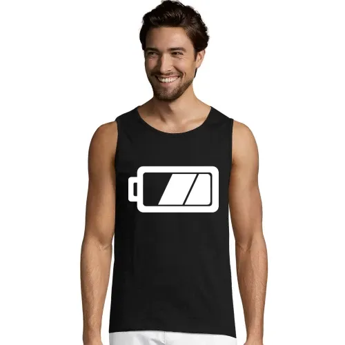 Akku Batterie Männer T-Shirt