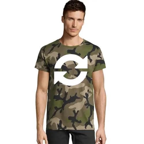 Aktualisieren Refresh Symbol Männer T-Shirt