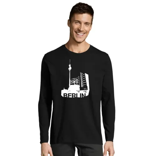 Alexanderplatz in Berlin Männer T-Shirt