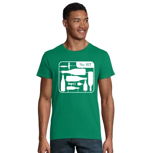Alkohol Flaschen Kit Männer T-Shirt
