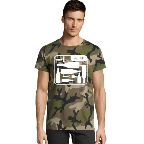 Alkohol Flaschen Kit Männer T-Shirt