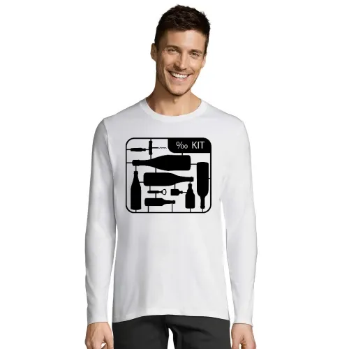 Alkohol Flaschen Kit Männer T-Shirt