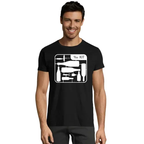 Alkohol Flaschen Kit Männer T-Shirt