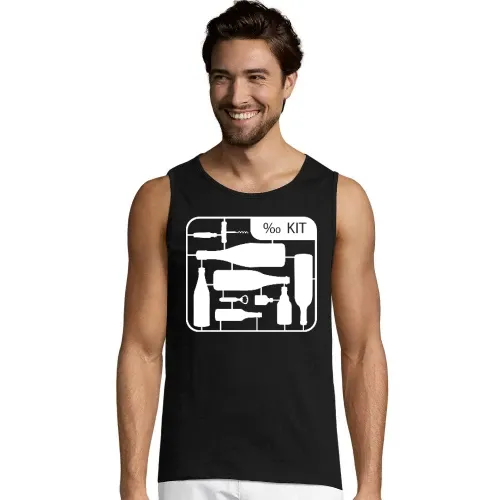 Alkohol Flaschen Kit Männer T-Shirt