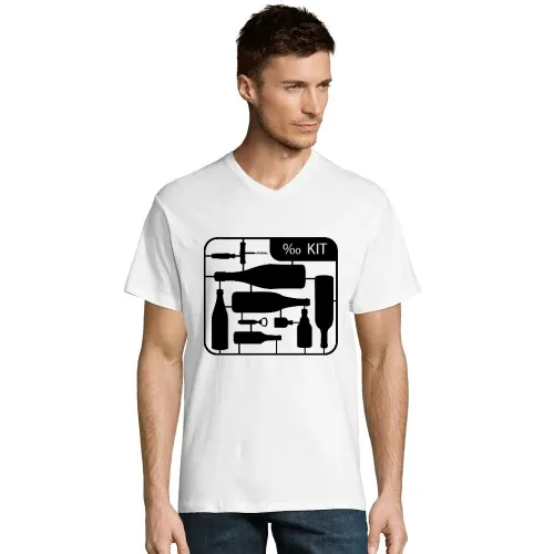 Alkohol Flaschen Kit T-Shirt Männer Victory
