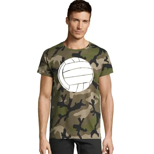 Alter Fußball  aus Leder Männer T-Shirt