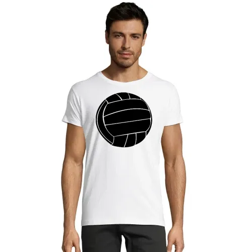Alter Fußball  aus Leder Männer T-Shirt