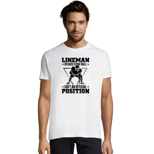 American Football Stein Mauer Lineman Position T-Shirt