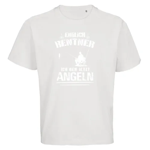 Angel Rente Angler Rentner Geh Jetzt Angeln Spruch Männer T-Shirt
