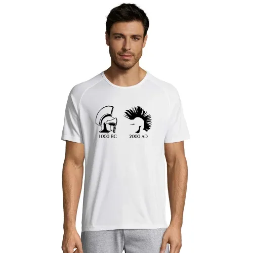 Antike vs Punk Männer T-Shirt
