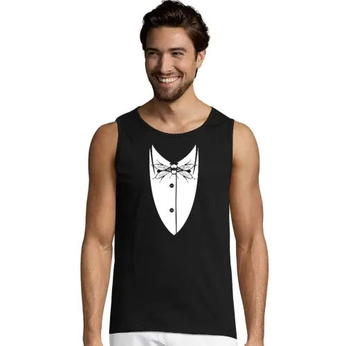 Anzug Hemd mit Stubenfliege Männer T-Shirt