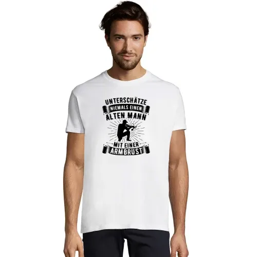 Armbrust Bogenschießen Alter Mann Bogensport T-Shirt Männer Imperial