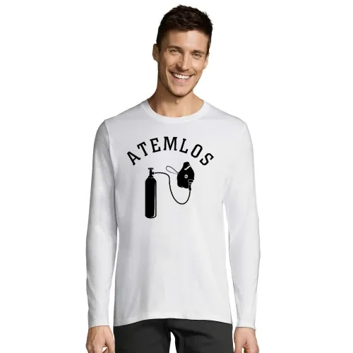 Atemlos Sauerstoffmaske Männer T-Shirt