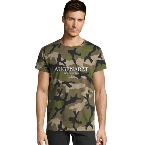 Augenarzt Koordinaten Männer T-Shirt