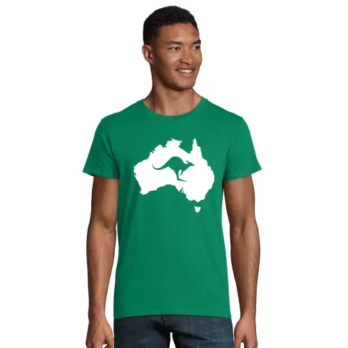 Australien mit Känguru Männer T-Shirt