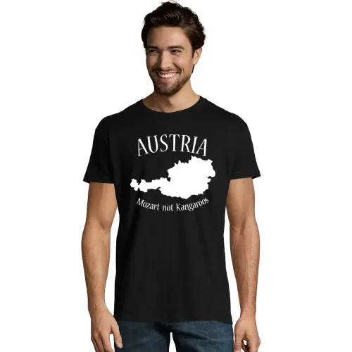 Austria Mozart not Kangaroos T-Shirt Männer Imperial