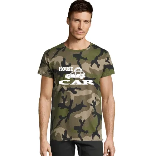 Auto Camping Dachzelt - Männer T-Shirt