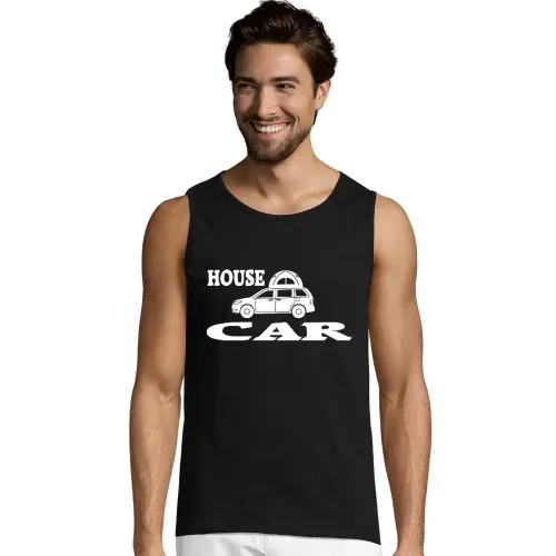 Auto Camping Dachzelt - Männer T-Shirt