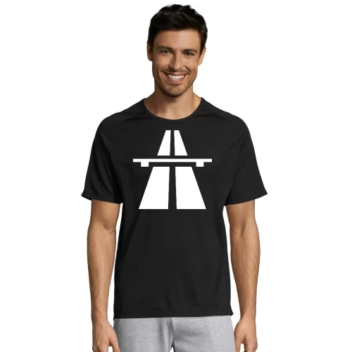Autobahn Symbol Männer T-Shirt