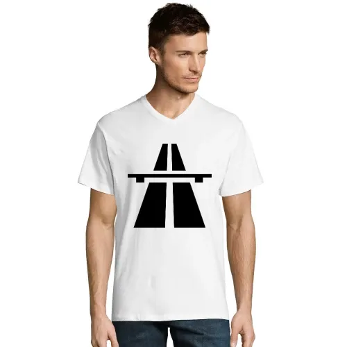 Autobahn Symbol Männer T-Shirt