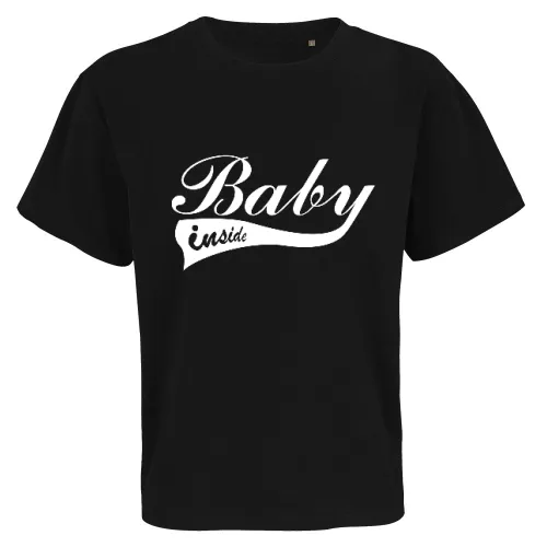 Baby inside Männer T-Shirt
