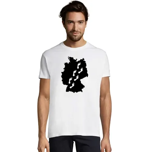 Barfuss Wandern Deutschland T-Shirt