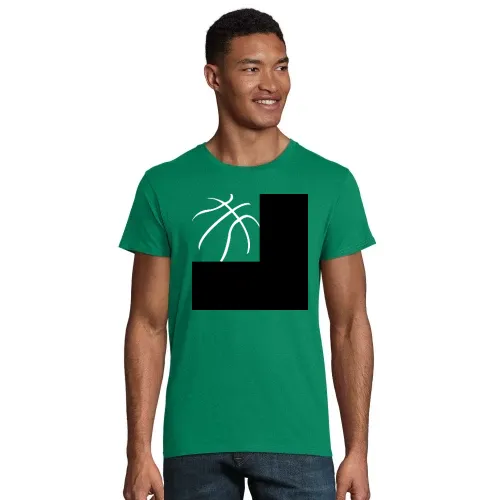 Basketball Striche Männer T-Shirt
