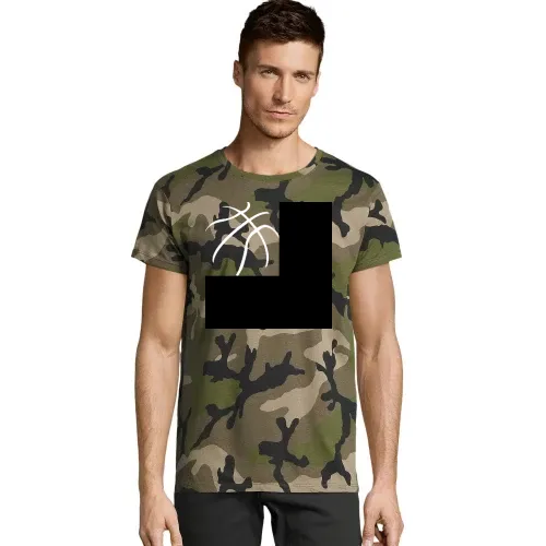 Basketball Striche Männer T-Shirt