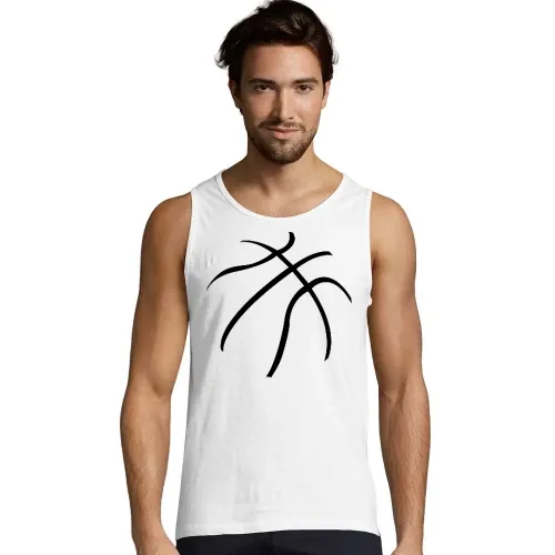 Basketball Striche Männer T-Shirt