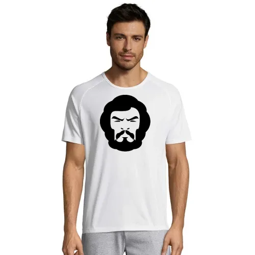 Behaarter Kopf Männer T-Shirt
