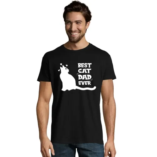 Best Cat Dad Ever Katzenliebhaber T-Shirt