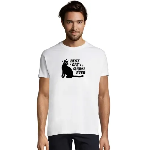 Best Cat Grandma Ever Oma liebt Katzen T-Shirt Männer Imperial